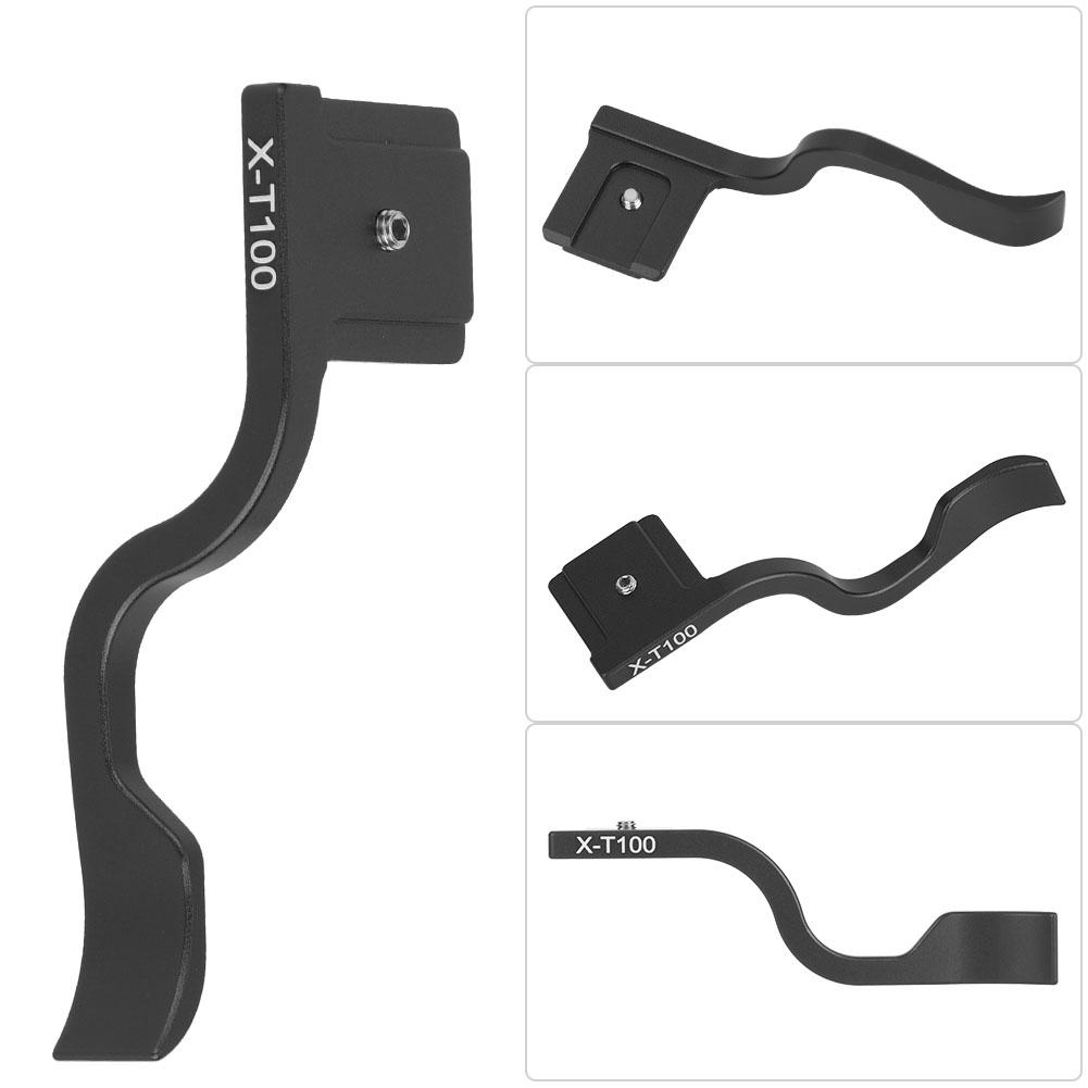 Aluminum Alloy Thumb Rest Up Hand Grip Replacement for Fuji XT100 Mirrorless Camera