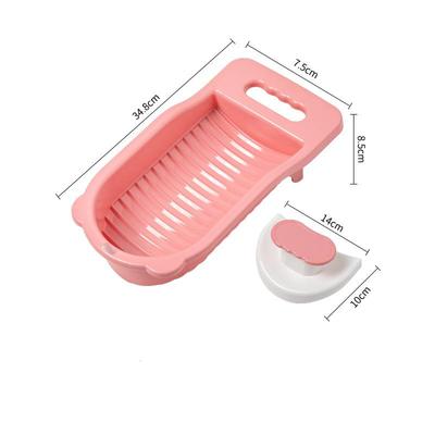 Washboard Laundry Board Home Dormitory Small Non-Slip Plastic Lazy Washing Socks Underwear Close-Fitting Cloth
