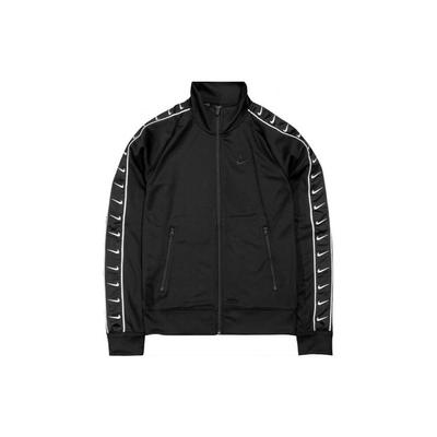 Giacca Sportiva con Collo Alto con Logo Uomo Giacche Nero AR3140-010