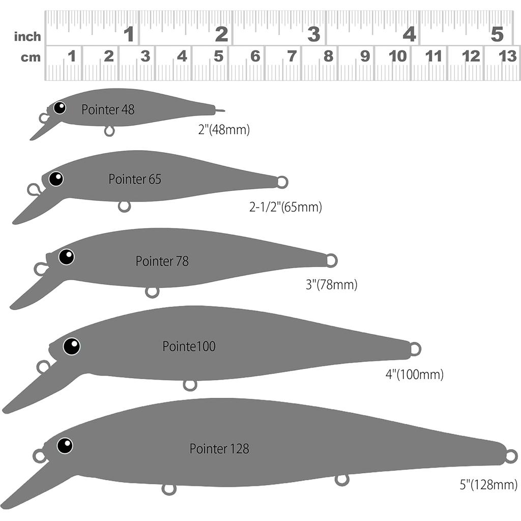 LUCKY CRAFT Pointer 65 Freeze Brown Fishing Lure Minnow [Bee 65SP] (803 Trout)