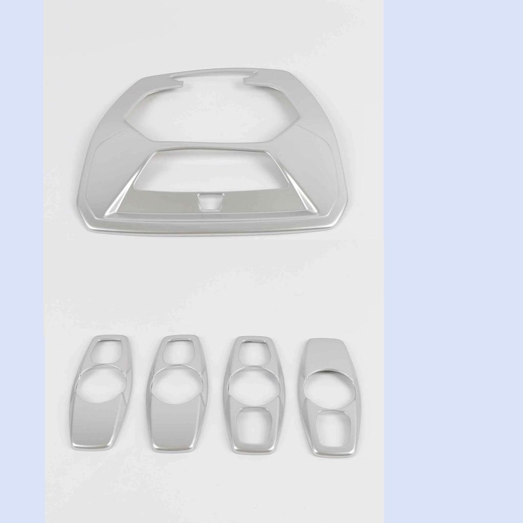 Para Ford Kuga Escape 2017 2018 ABS Cromado Teto Traseiro Dianteiro Luz de Leitura Moldura Tampa Adesivo Acessórios de Estilo para Carro