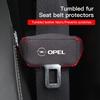 2Pcs Car Seat Safety Belt Buckle Plug Protector For Opel Corsa Astra Insignia Vectra Zafira Meriva Mokka Grandland Vivaro Antara