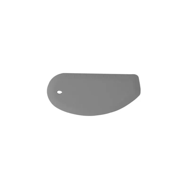 

Silicone Cake Scraper Pastry Cutters Baking Cake Cooking Dough Scraper Fondant Spatulas Edge DIY Baking Decorating Tools Kitchen сірий