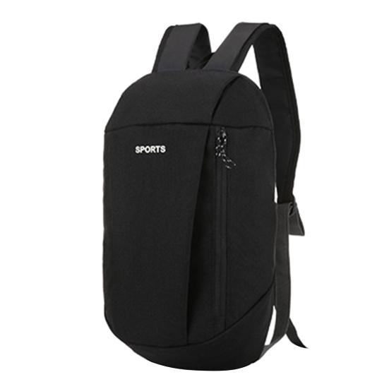 Unisex Backpack Adjustable Straps Breathable Lightweight Smooth Zipper Firm Sticthing Backpack for Outdoor