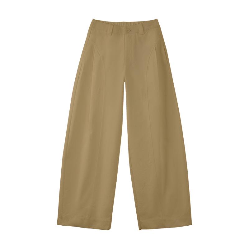 Jialiang Korean Style High Waist Wide Leg Pants – Women's Spring 2026 Collection
