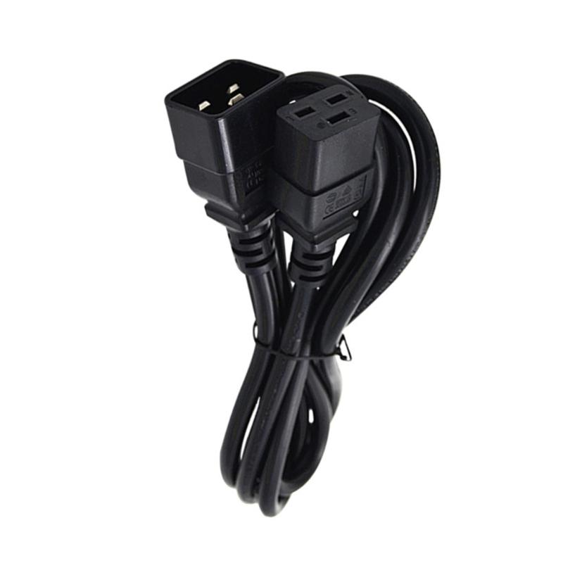 IEC320 C19 Female Port Extension Cable 3Pin Connectors IEC320-C19 to IEC320-C20 Converters Adapter Cable Power Cord