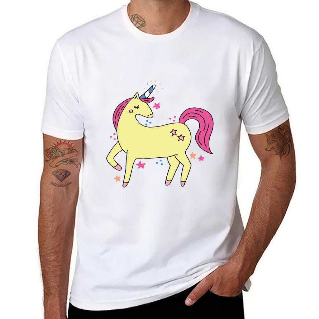 Unicorn Magical TShirt Holiday Casual Short Sleeve Top