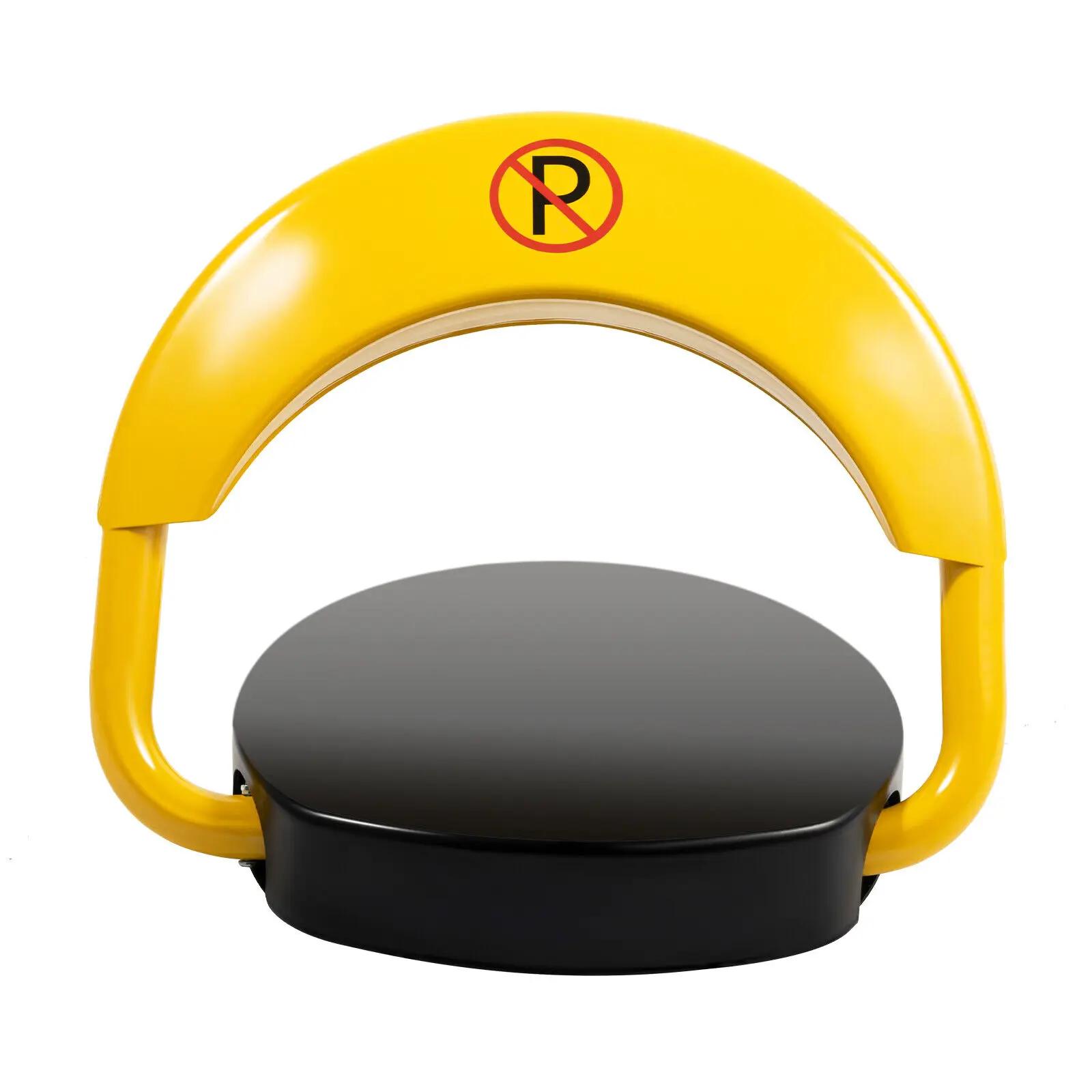 Желтый парковочный барьер с дистанционным управлением – Водонепроницаемый автоматический замок для парковочного места