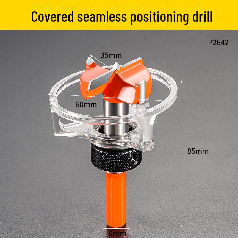 

Регулируемый 35-мм деревообрабатывающий сверло для проделывания отверстий с пылезащитным кожухом для мебельных петель