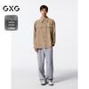 GXG Men's Fall Lapel Long-Sleeve Shirt Jacket