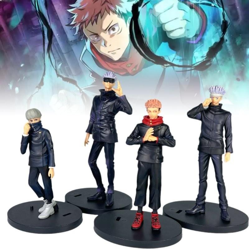 Kaisen Satoru Jujutsu Gojo Itadori Yuji Inumaki Toge Pvc Toy Model Xmas Gift