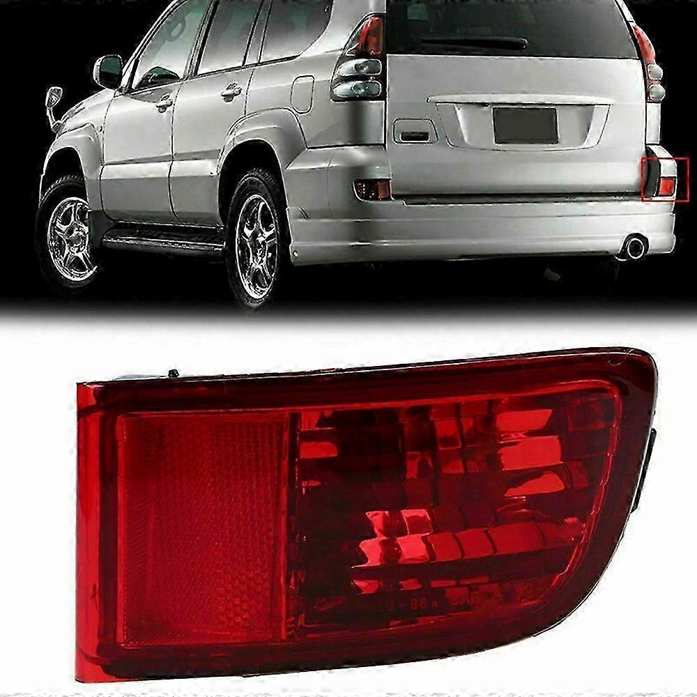 Right Rear Bumper Fog Light Assembly Replacement for Toyota Land Cruiser Prado 120 Series 2002-2009