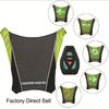 Wireless LED Turn Signal Cycling Vest with Remote Control