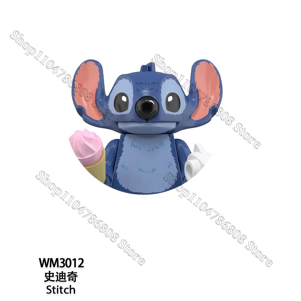 Disney building blocks Toy Zootopia Story Frozen Stitch Buzz Lightyear Kids MINI Brick set Doll toys collectible gift blocks