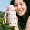 Simple Household Stainless Steel Thermos Cup Student Straw Cup Cute Water Cup Portable Small Cup