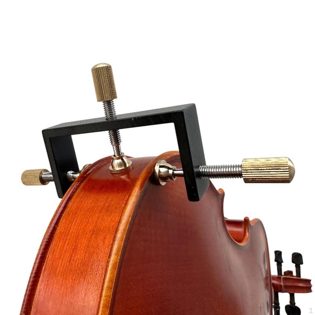 Violin Repair Clamp Edges Fixture Three Way Professional Adjustable Maintenance Portable