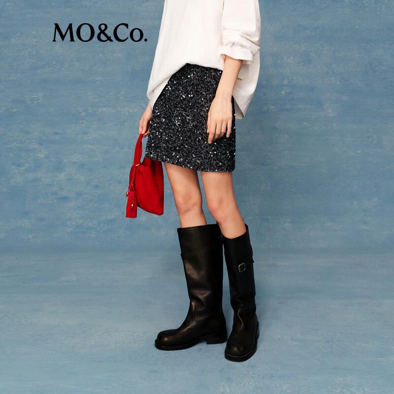 MO&Co. Women's A-Line High-Waist Mini Skirt