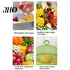 Cesto Scolapasta Multiuso Grande Capacità Rete Frutta con Coperchio Ciotola Anti-Mosche Facile da Pulire Lavastoviglie Sicura Coperchio Ventilato Supporto Espositore