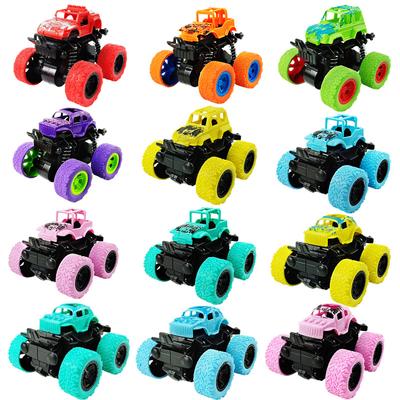 Children's Educational Toys Engineering Car Model Boy Inertial Four-wheel Drive Off-road Vehicle Car -8 Pieces