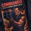Phantom Commando Commando Arnold Schwarzenegger Retro 80s 90s T-Shirt Gift
