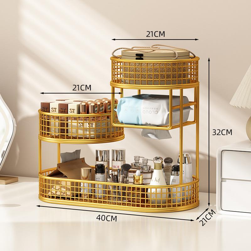 

Трехуровневая фруктовая корзина Фруктовая ваза Столешница Многофункциональная овощная миска Держатель для продуктов Органайзер для картофеля, закусок, хлеба, лука, в деревенском стиле