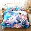 Anime Danganronpa V3 Chiaki Nanami Bedding Set 3D Printed Suitable for Bedroom Duvet Cover Set With Pillowcases Home Textile