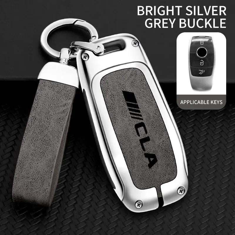 Zinc Alloy Car Key Holder For Mercedes Benz CLA200 CLA260 CLA220 CLA Remote Protective Case Car Key Holder