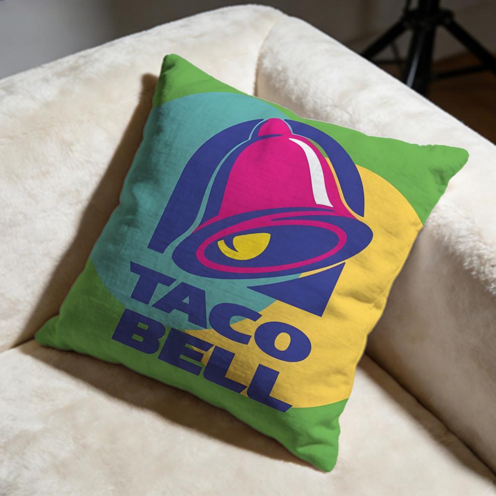 Trendy TTaco Bellew Cushion Cover Soft Decorative Pillow Case Suitable for Bedroom Sofa Car Travel Use