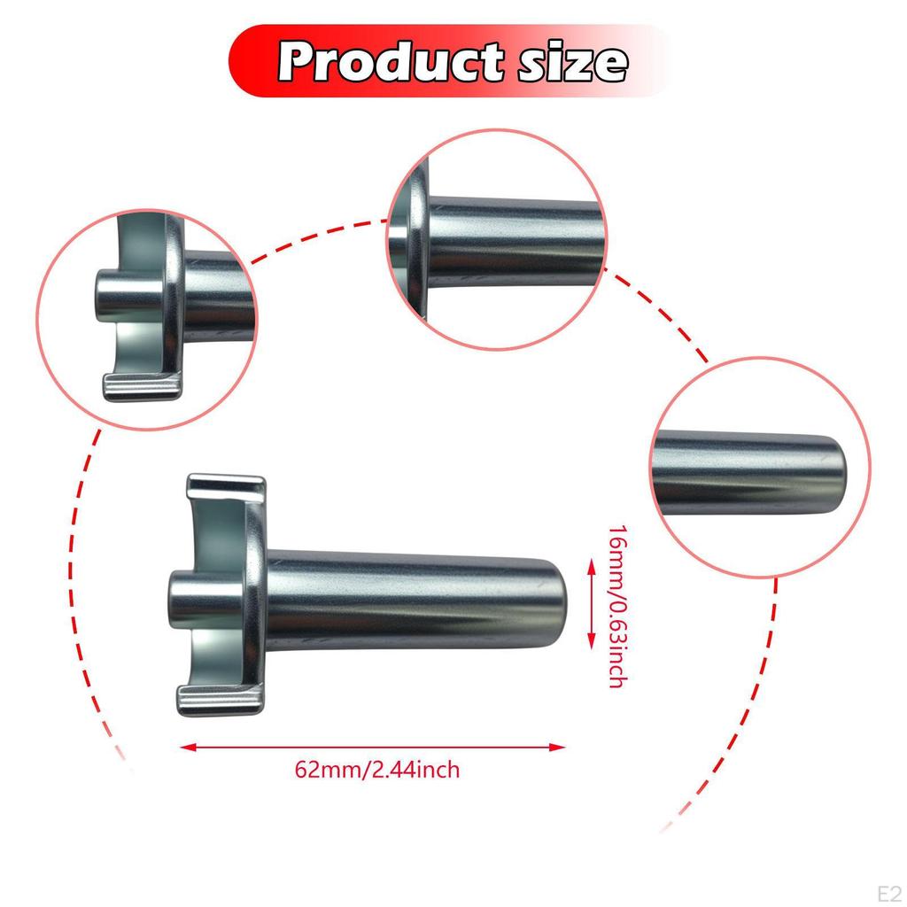 Patio Umbrella Crank Shaft Outdoor Accessory Lightweight Parasols Part Replacement Metal