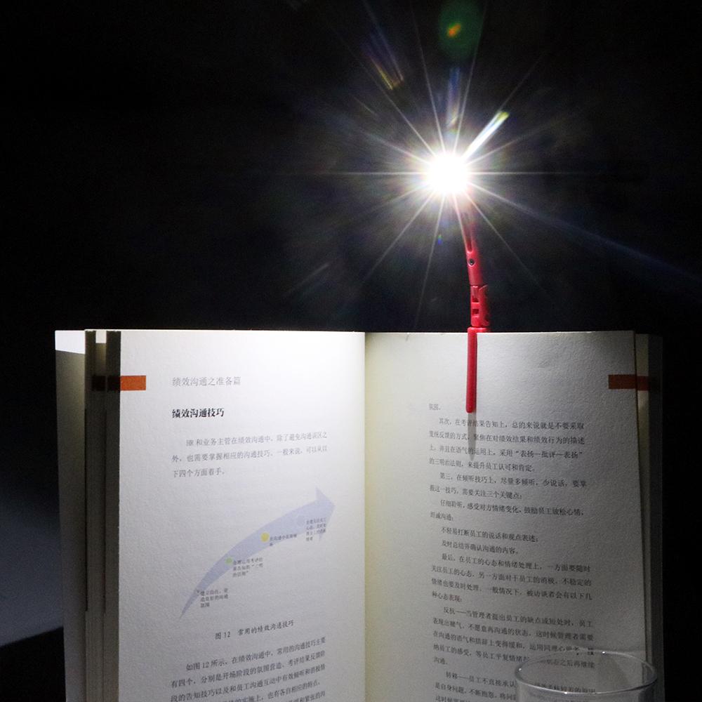 Für Reader Kindle Aufsteckbuch LED Buchleuchten Mit Batterie Faltbare Flexible Leselampe