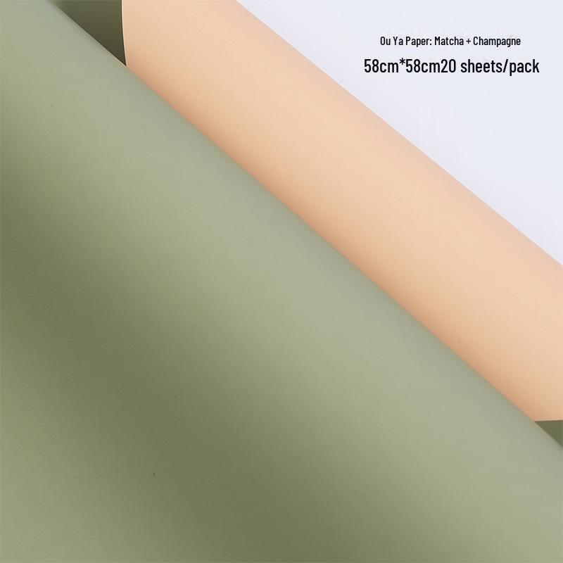 

Двусторонняя водонепроницаемая цветочная упаковочная бумага для букетов