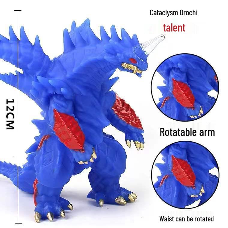 New Blazer Monster Soft Vinyl Action Figure - Articulated Children's Toy, Full Series