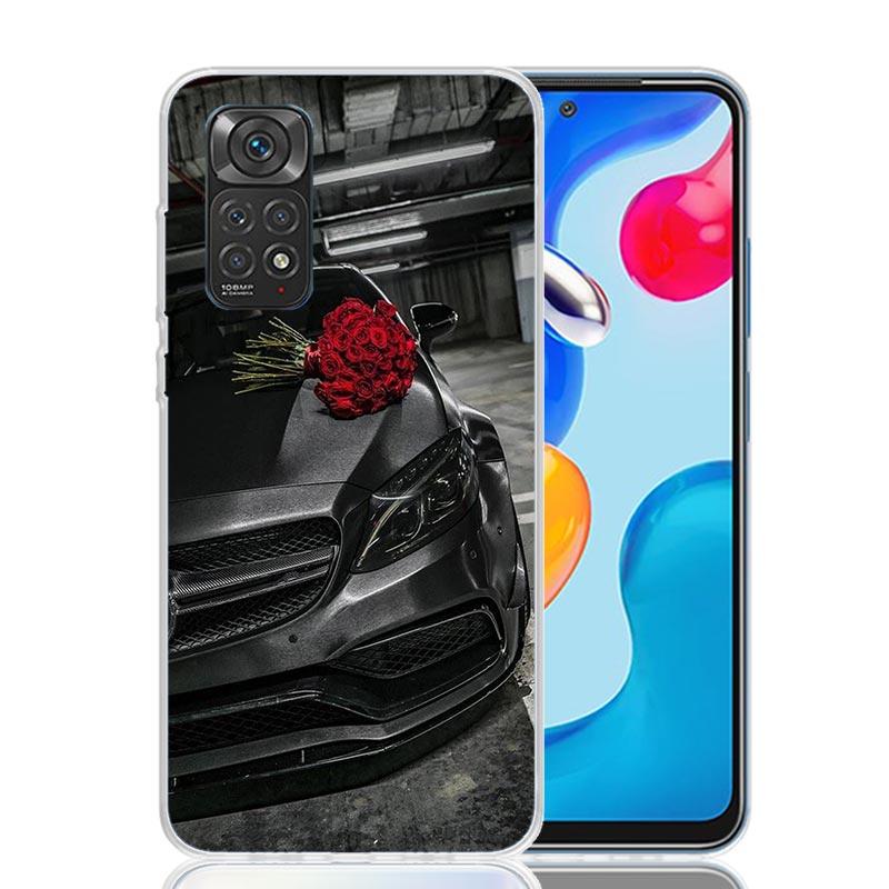 Sport Car C63 E63 S63 G63 Phone Case For Xiaomi Redmi Note 13 14 15 Pro Plus 12S 12 14S 11S 11E 10 10S 11 11T 5G 4G Cover Coque