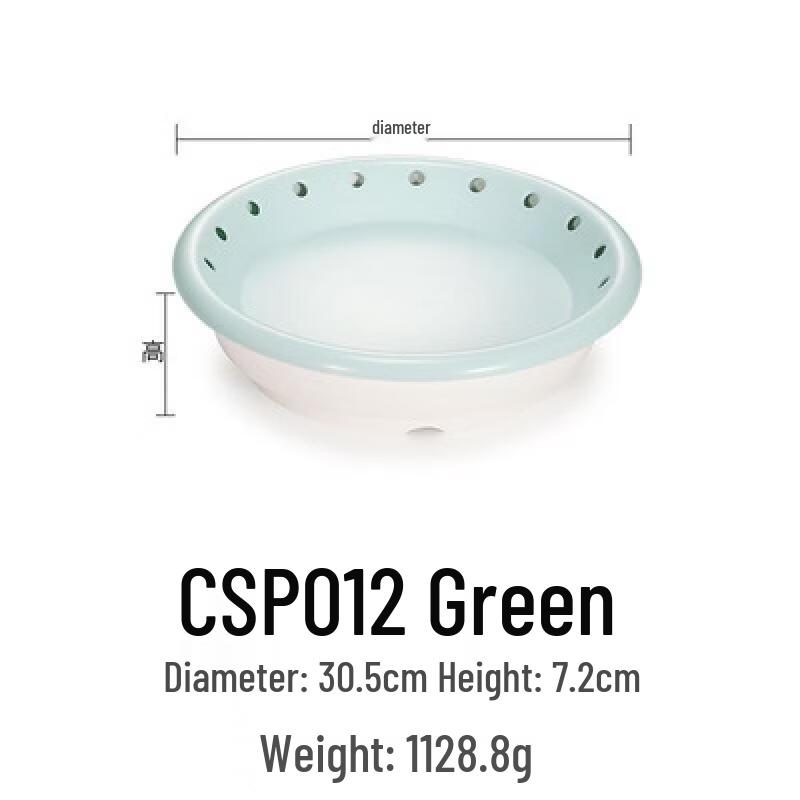 

Меламиновая тарелка для подачи сухого льда ZISIZ