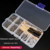Glasses Repair Screw Mirror Leg Screw Nose Pad Trimmed Frameless Accessories Repair Tool Repair Screwdriver Set