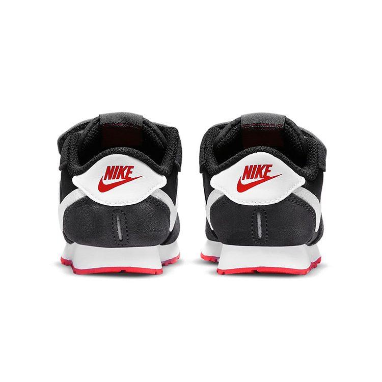 Nike MD Valiant Hook and loop Low top Toddler Shoes Black White Red Infant And Toddler CN8560-016
