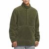 Nike Casual Minimalist Warm Stand Collar Long Sleeve Fleece Jacket Men Jacket Dark-Green DD2183-326