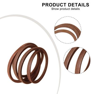60 Inch Deck Belt 5/8 X 162 Compatible with For 75405015 For ZForce L60 L60 KH S60 KH LX60 KW for Mower Maintenance