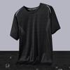 T-shirt Short Sleeved Sports Men's Quick Drying T-shirt Ice Silk Breathable Fitness Suit Casual Loose Fitting T-shirt