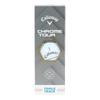 Callaway Golf Balls CHROME TOUR TRIPLE TRACK Chrome Tour Triple Track White [3 balls (1 sleeve)]