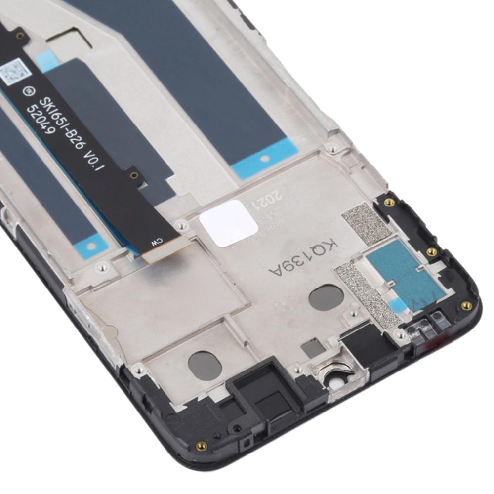 For ZTE Blade A71 Grade C LCD Screen and Digitizer Assembly+Frame Part (Without Logo)