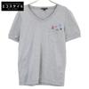 RM071M MKJR10JAZ Multicolor Monogram Pocket T-Shirt Tops L grayUsed