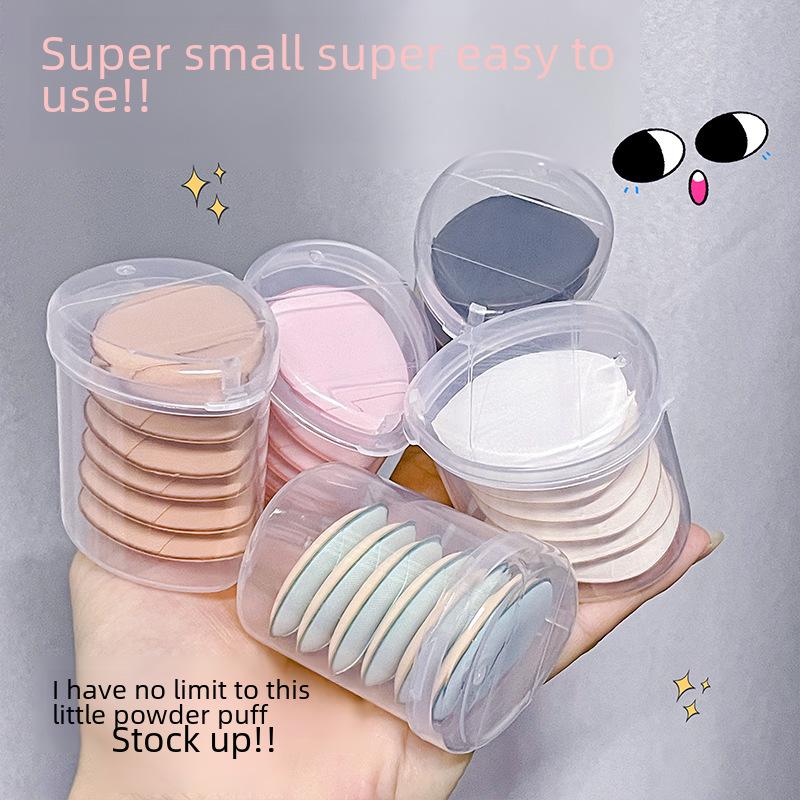 Mini-Wassertropfen-Luftkissen-Puderquaste für Concealer und Make-up-Details