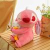 Stitch Hugging Duck Plush Toy - Large Internet Celebrity Doll Gift