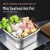 DM Stainless Steel 316 Portable Fresh-keeping Lunch Box