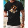 Lachang Wang, a Trendy Brand Symbolizing Cute And Cool Designs, Offers Creative Print T-Shirts for Men. These Short-Sleeved