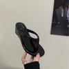 Internet celebrity explosion 2025 fairy style elegant small man shows height wear-resistant heightening slippers foreign style versatile fashion