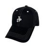 Tueseupis Tsp Stitch Embroidered Ball Cap (Black)