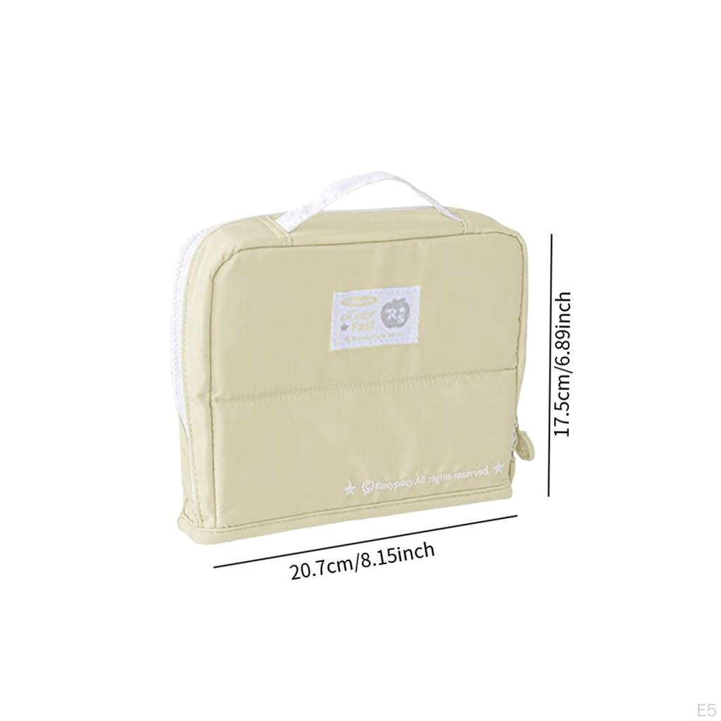 Pencil Case Large Capacity Funny Creative Zipper Closure Portable Pen Bag Pouch for Office