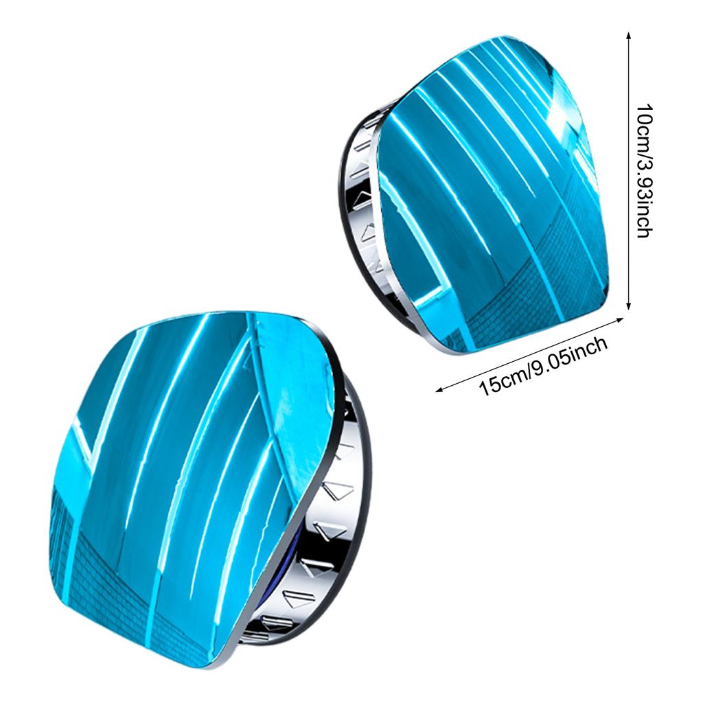 Adjustable Car Blind Spot Mirror 360 Degrees Rotatable Reverse Rearview Mirror Suitable for Reversing Parking